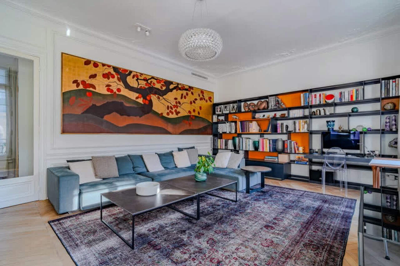 The living room