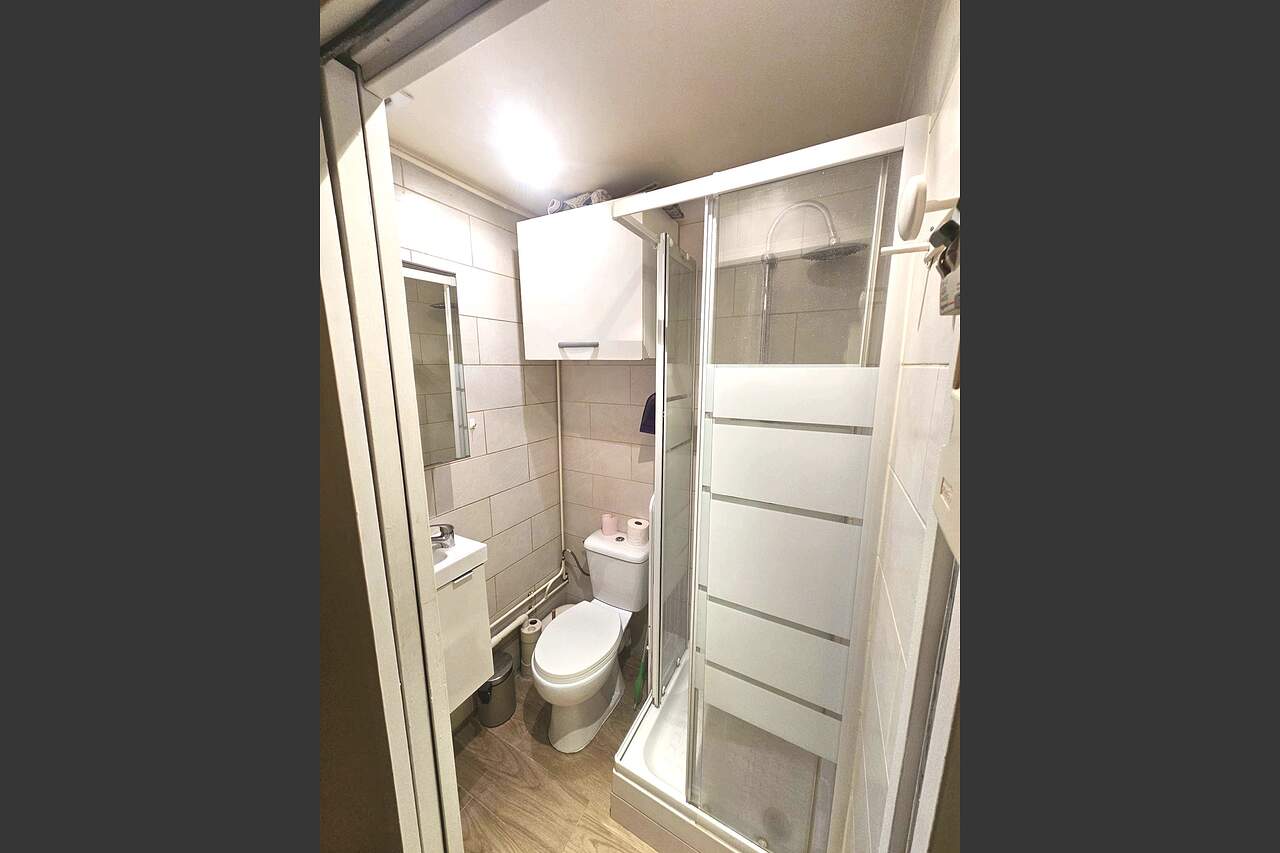The bathroom