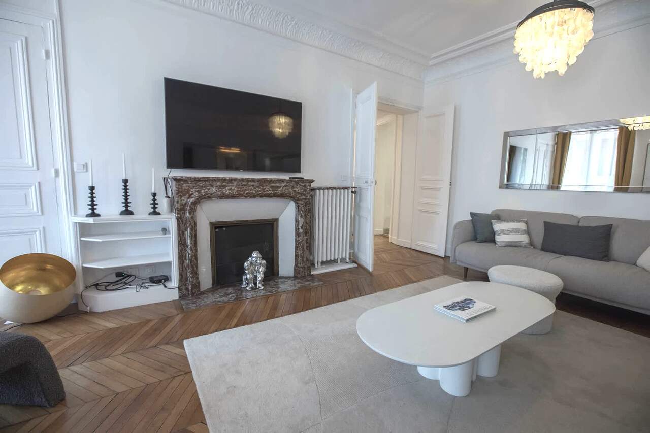 The living room