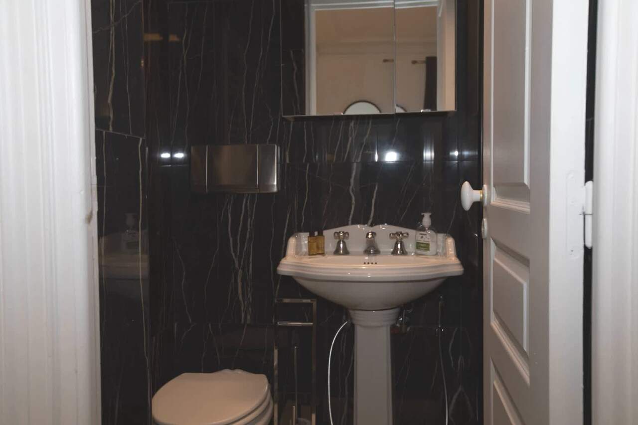 The toilet