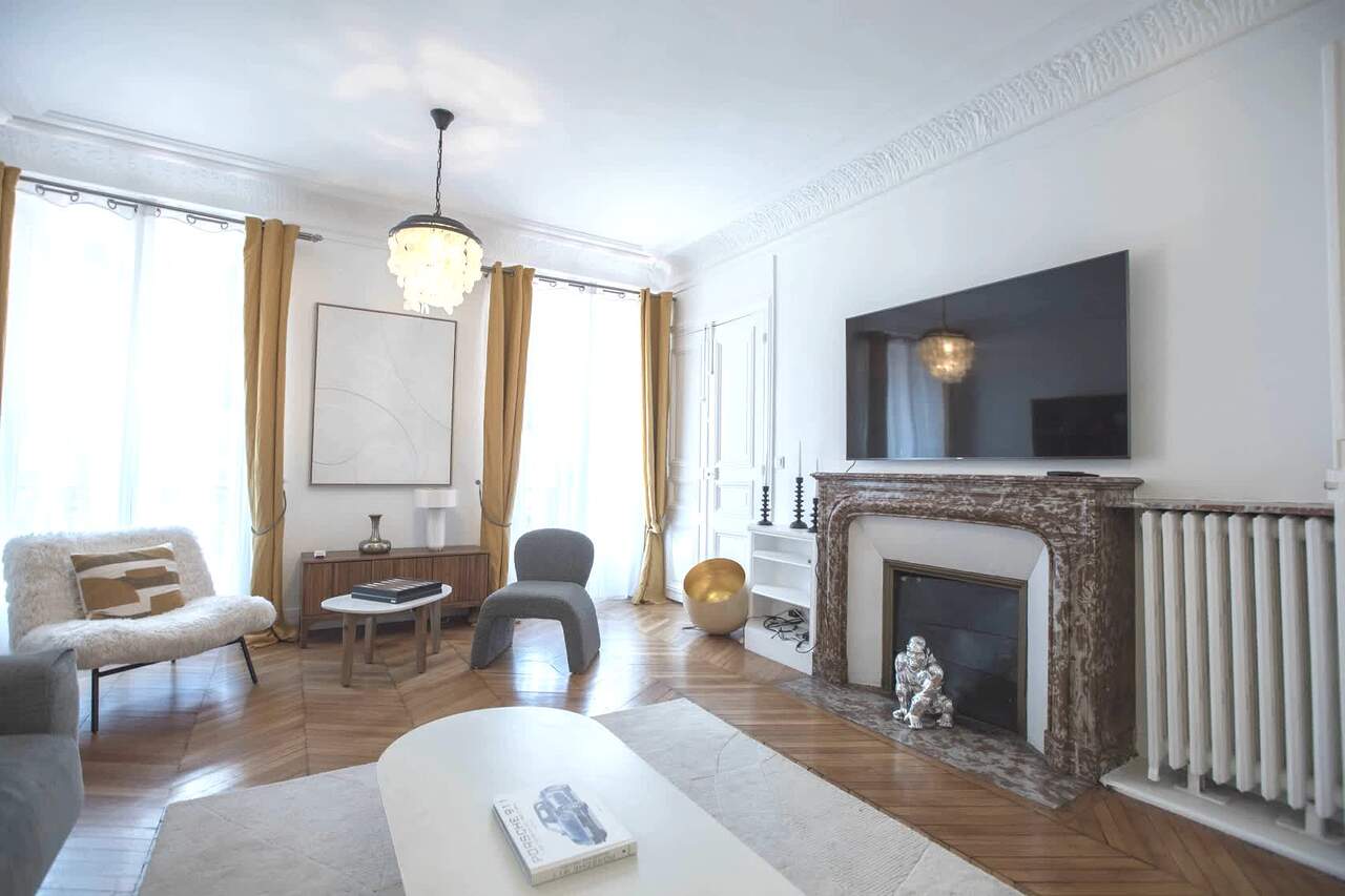 The living room