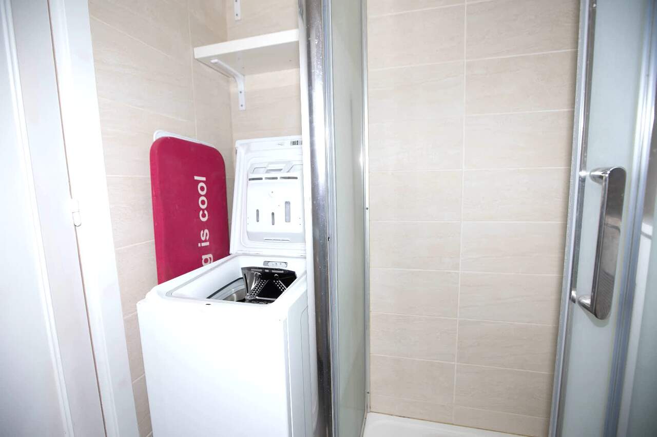The bathroom