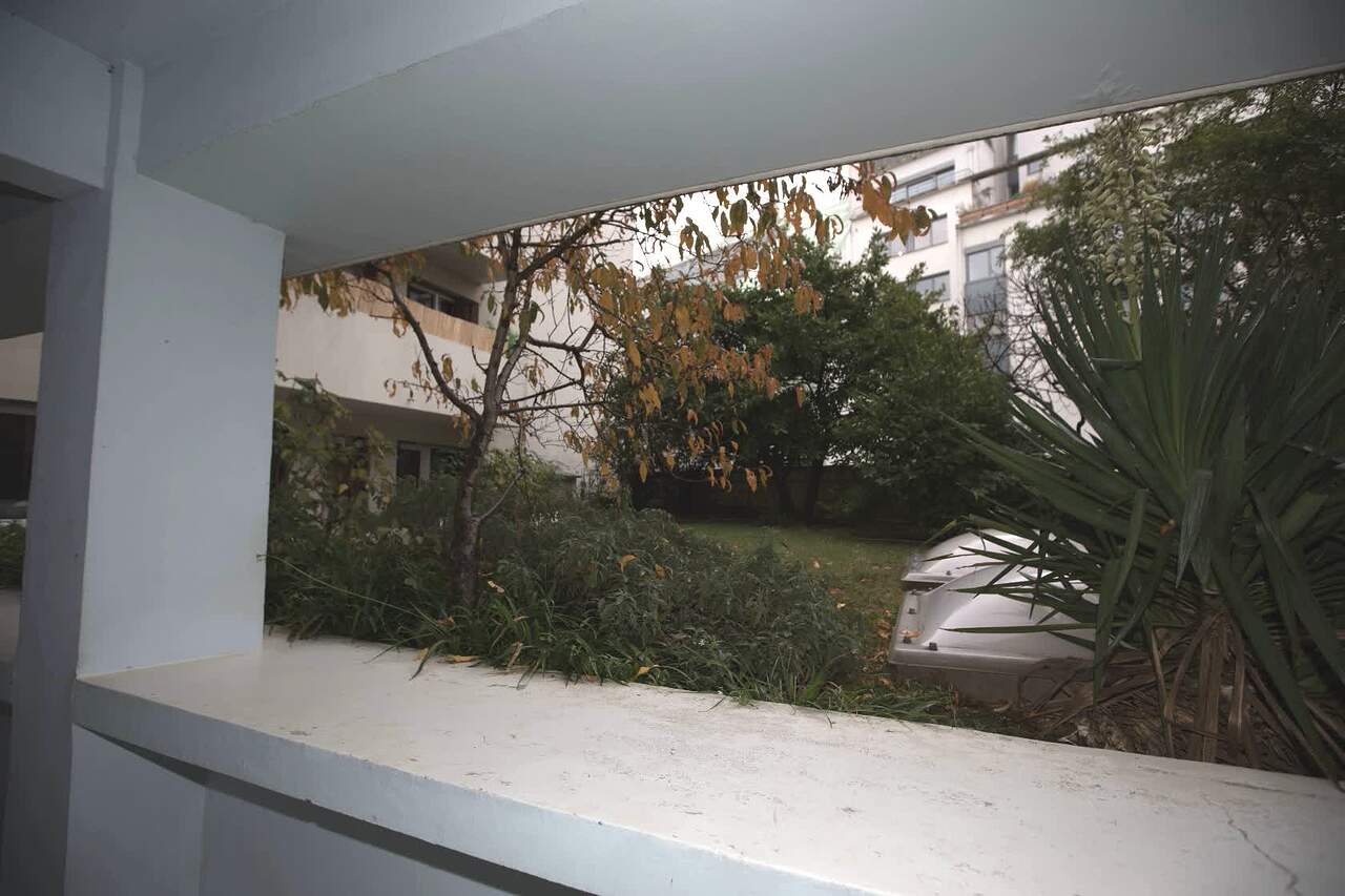 The terrace