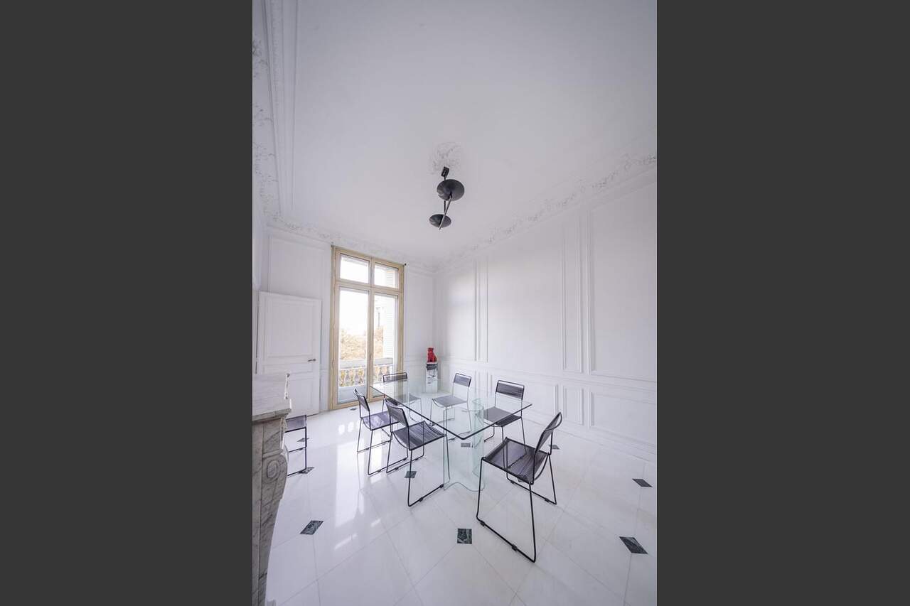 The dining room