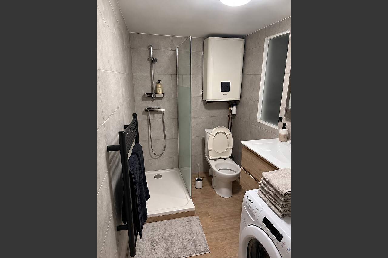 The bathroom