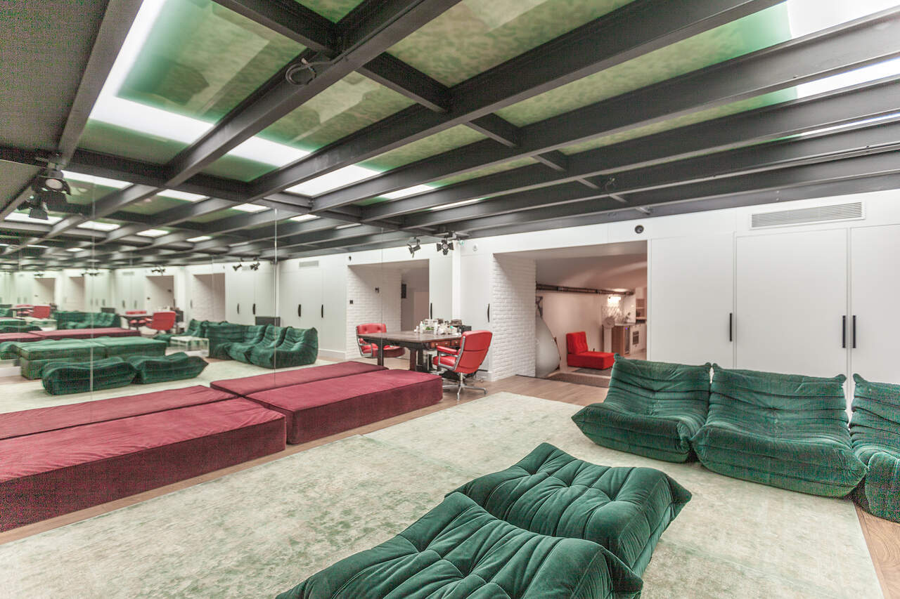 The living room