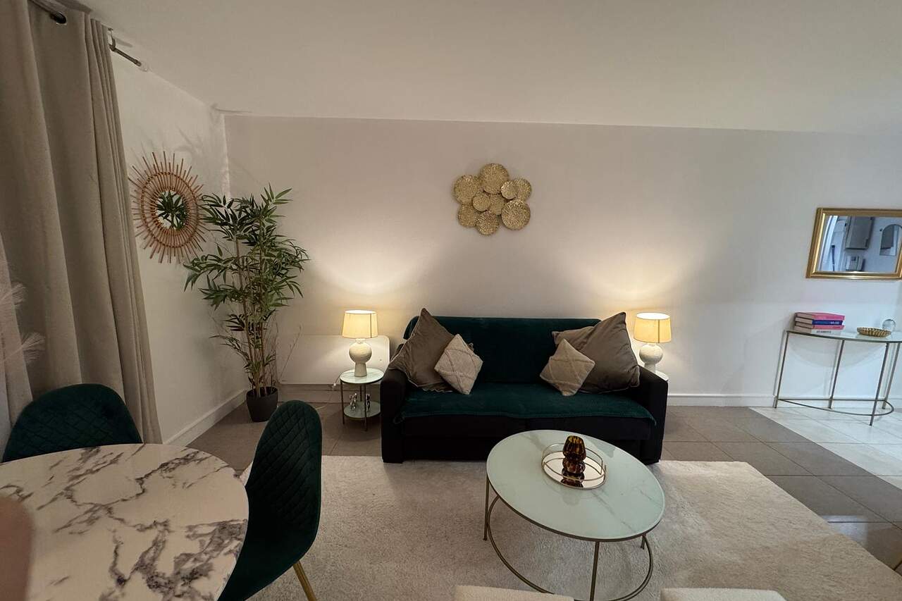 The living room