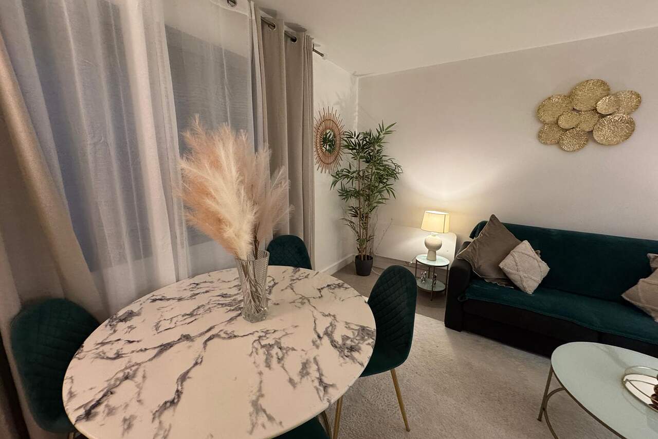 The living room