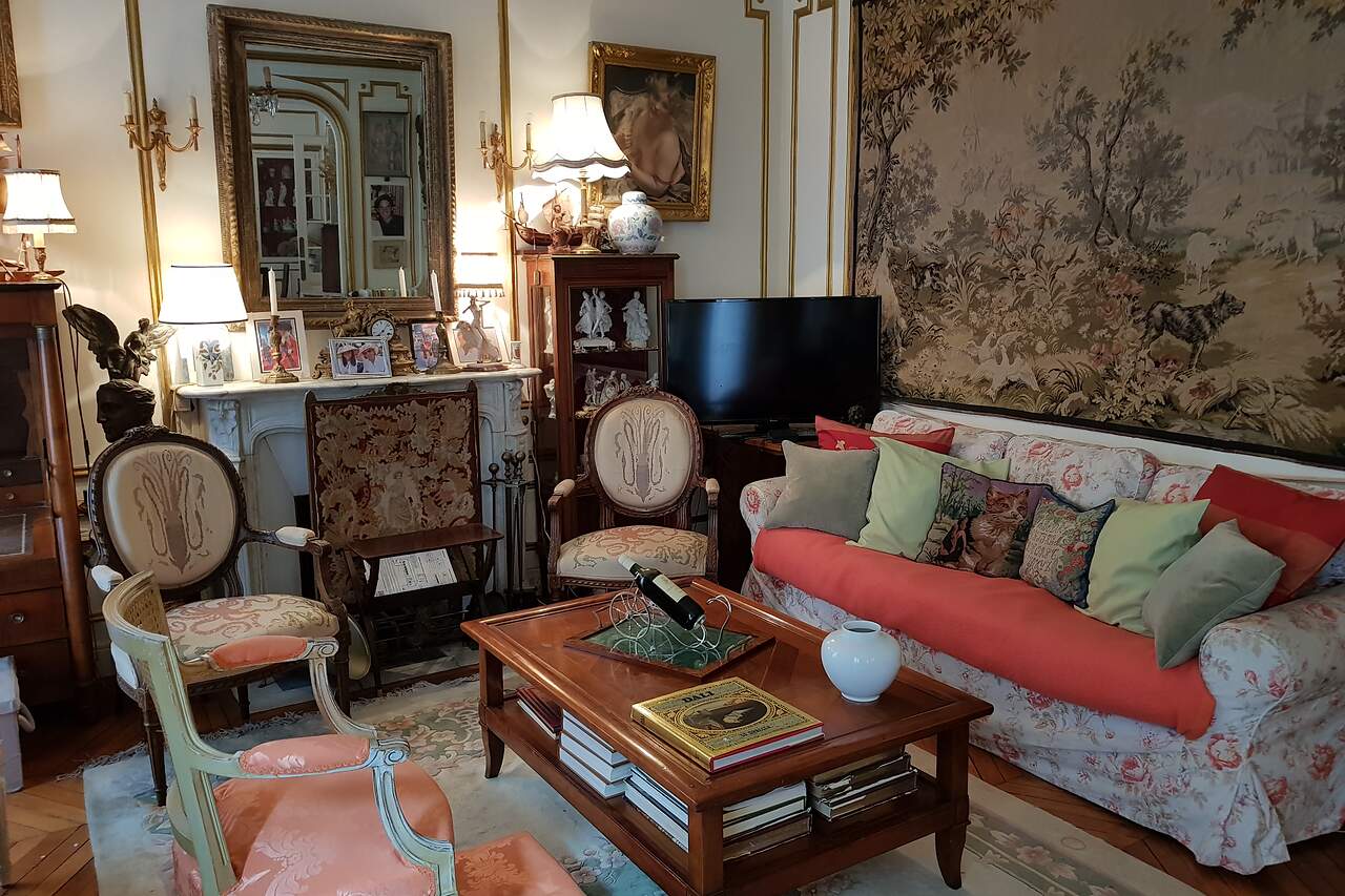 The living room