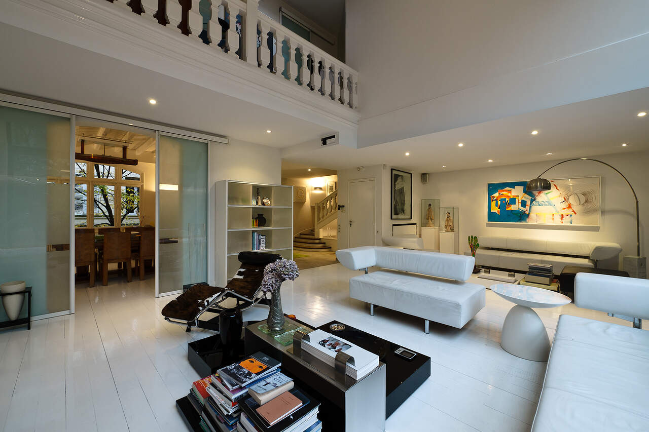 The living room