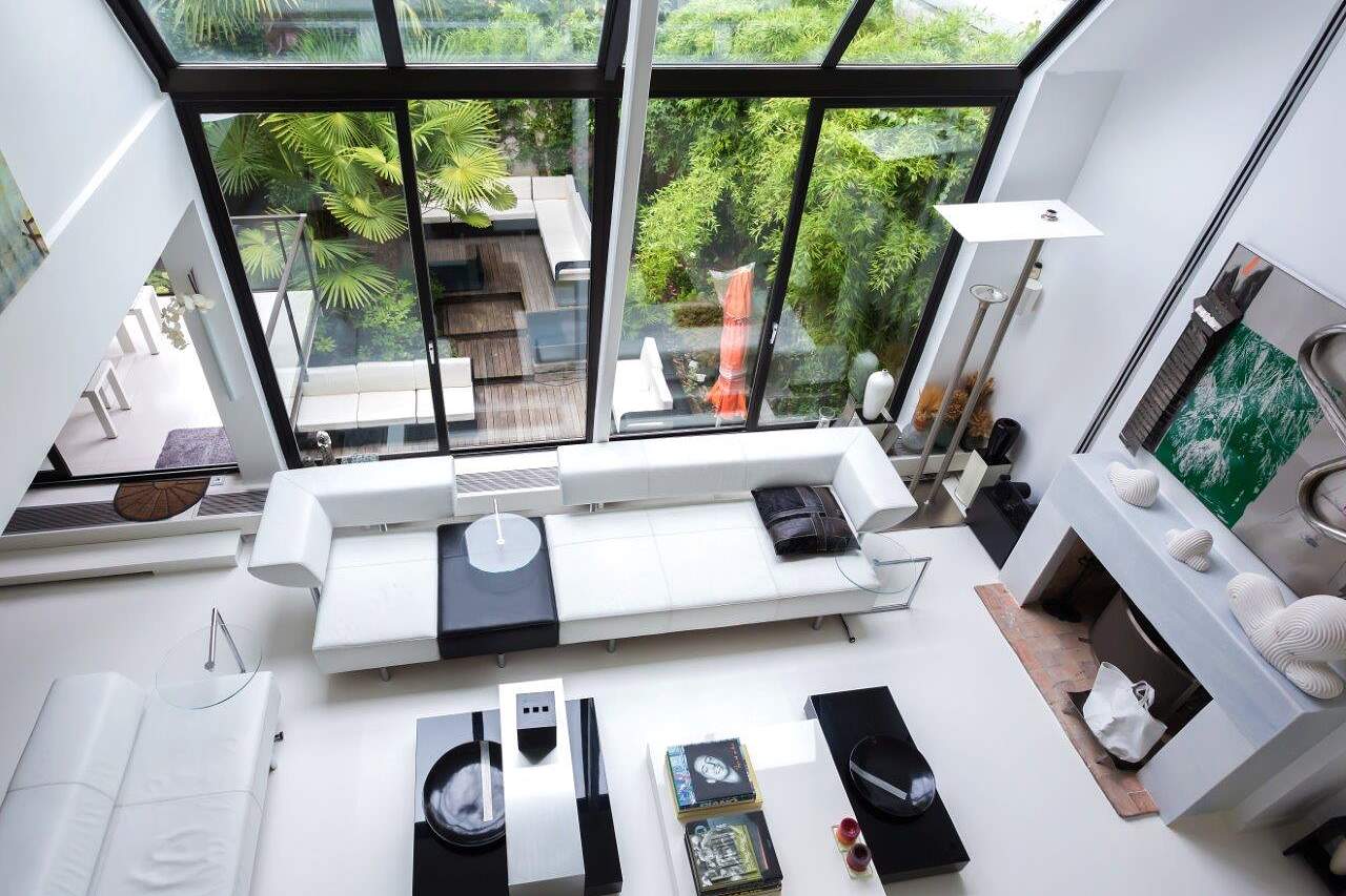 The living room