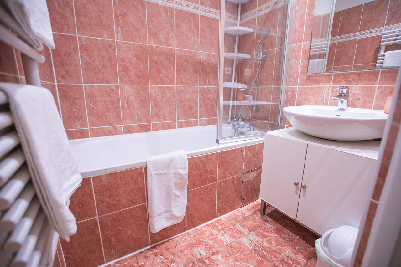 The bathroom