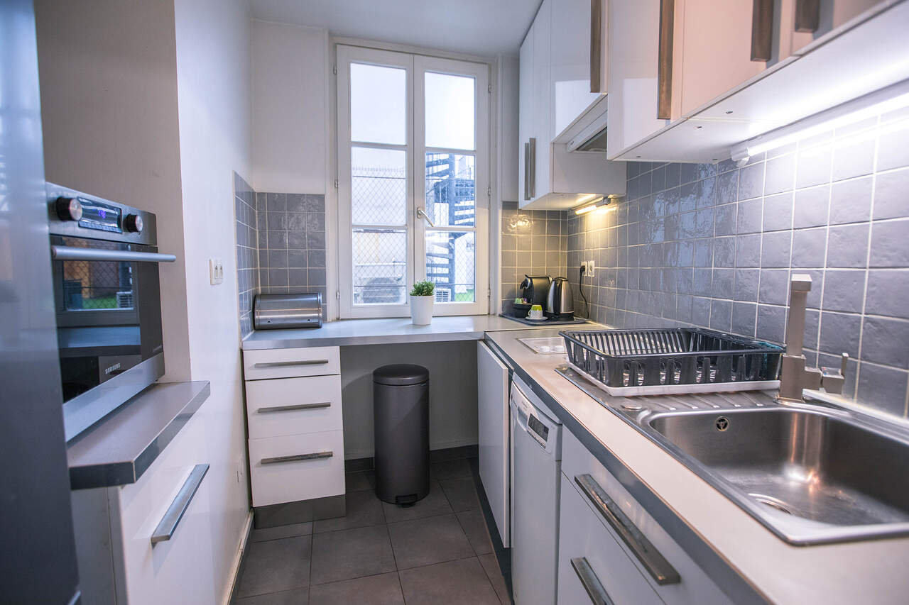 The kitchen