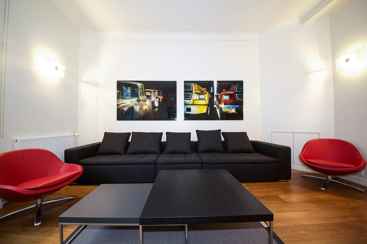 The living room