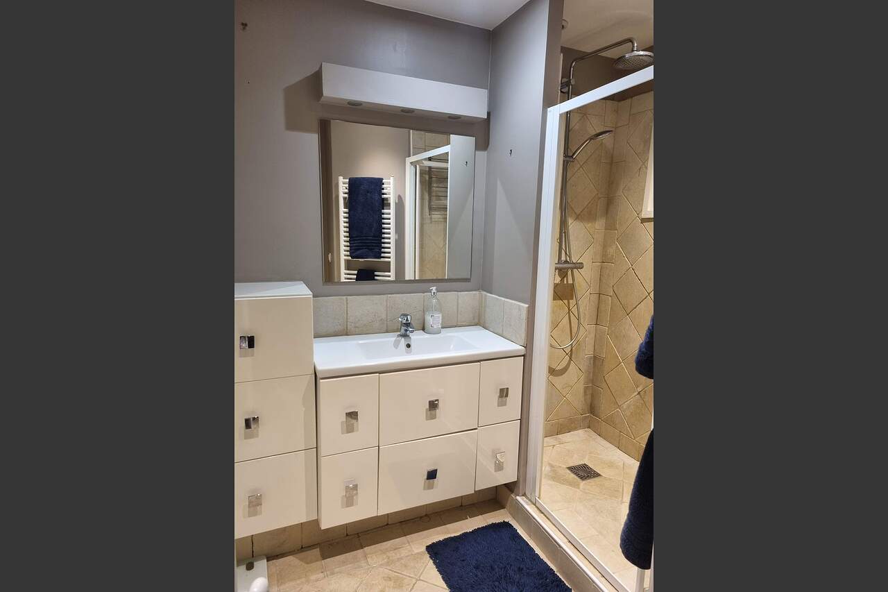 The bathroom