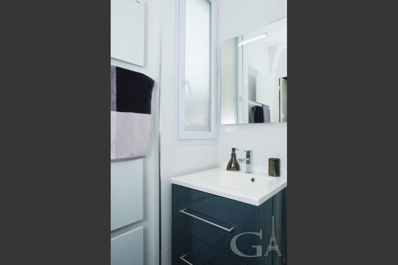 The bathroom
