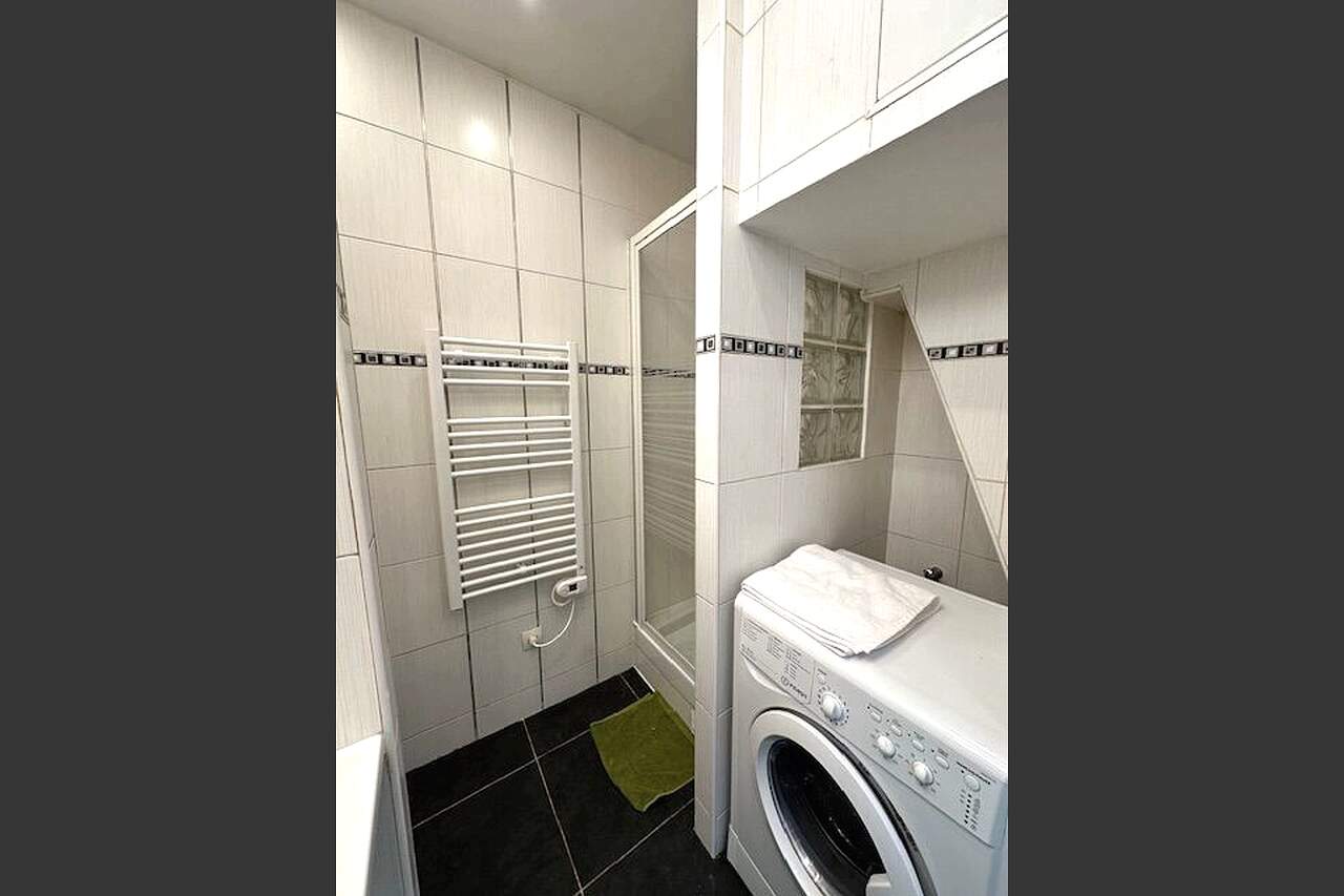 The bathroom