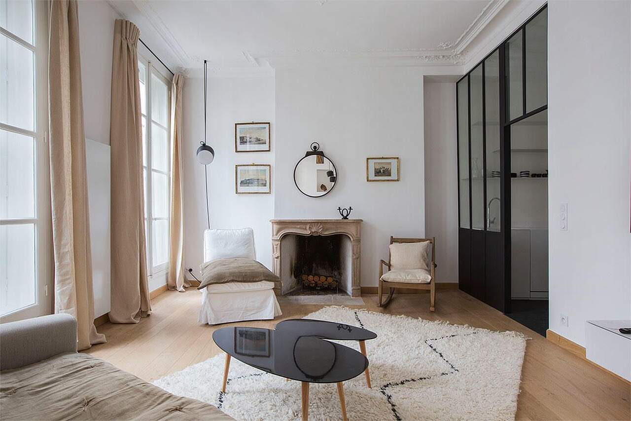The living room