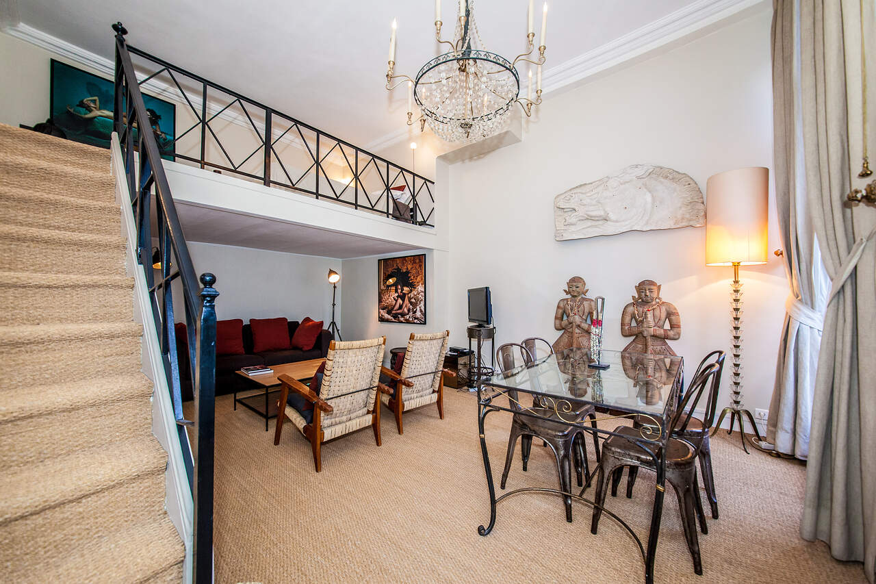The living room
