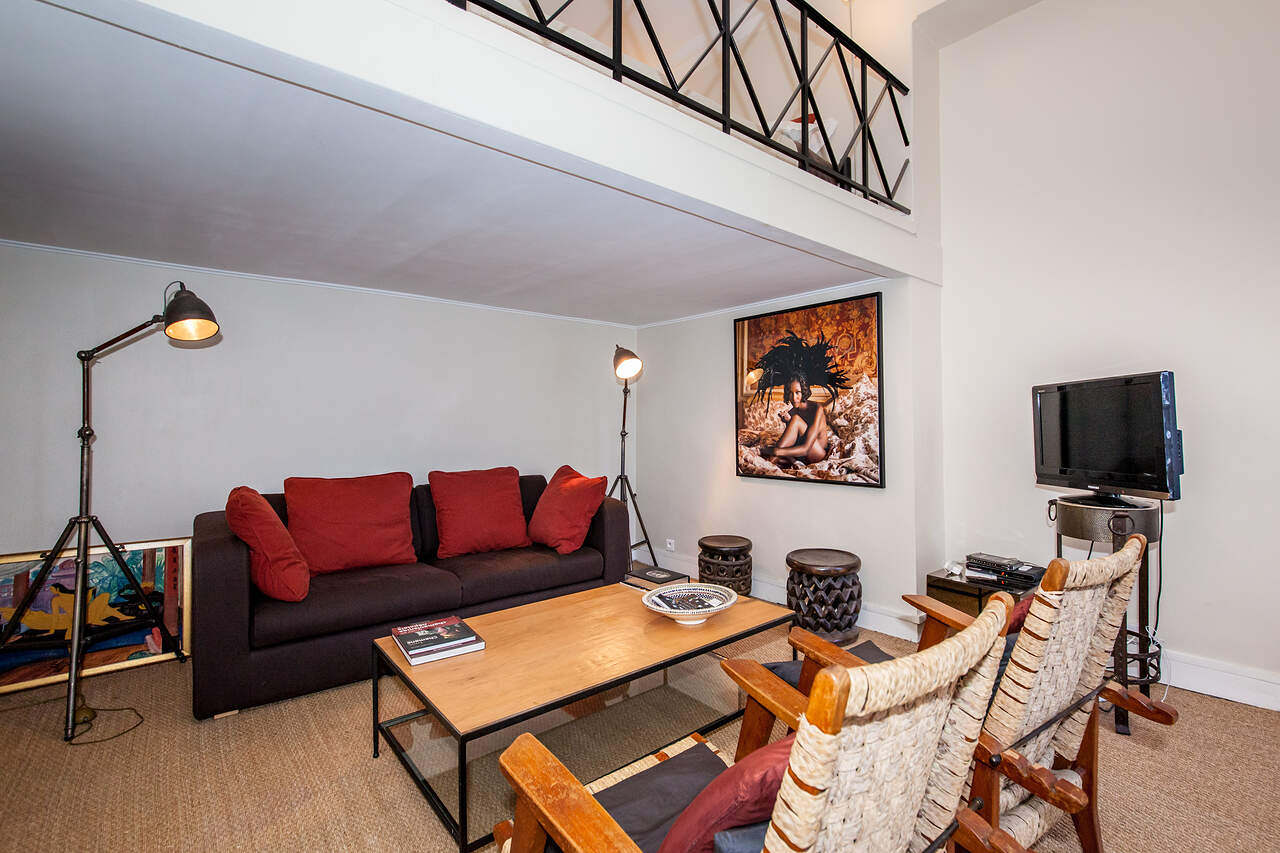 The living room
