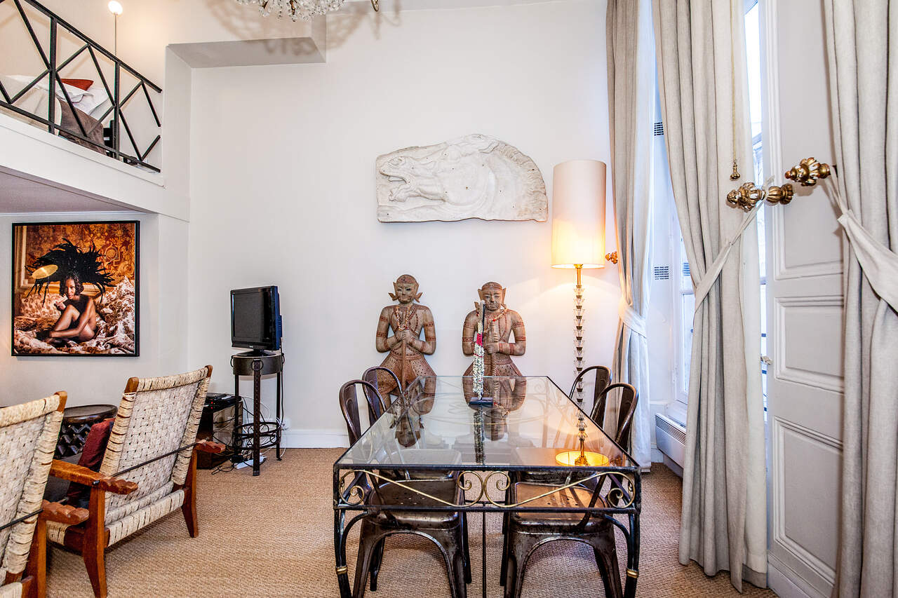 The living room