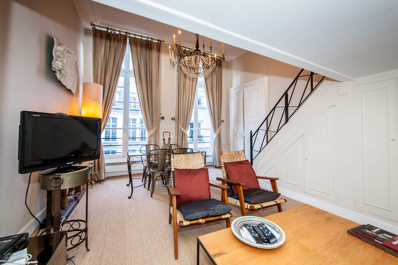 The living room