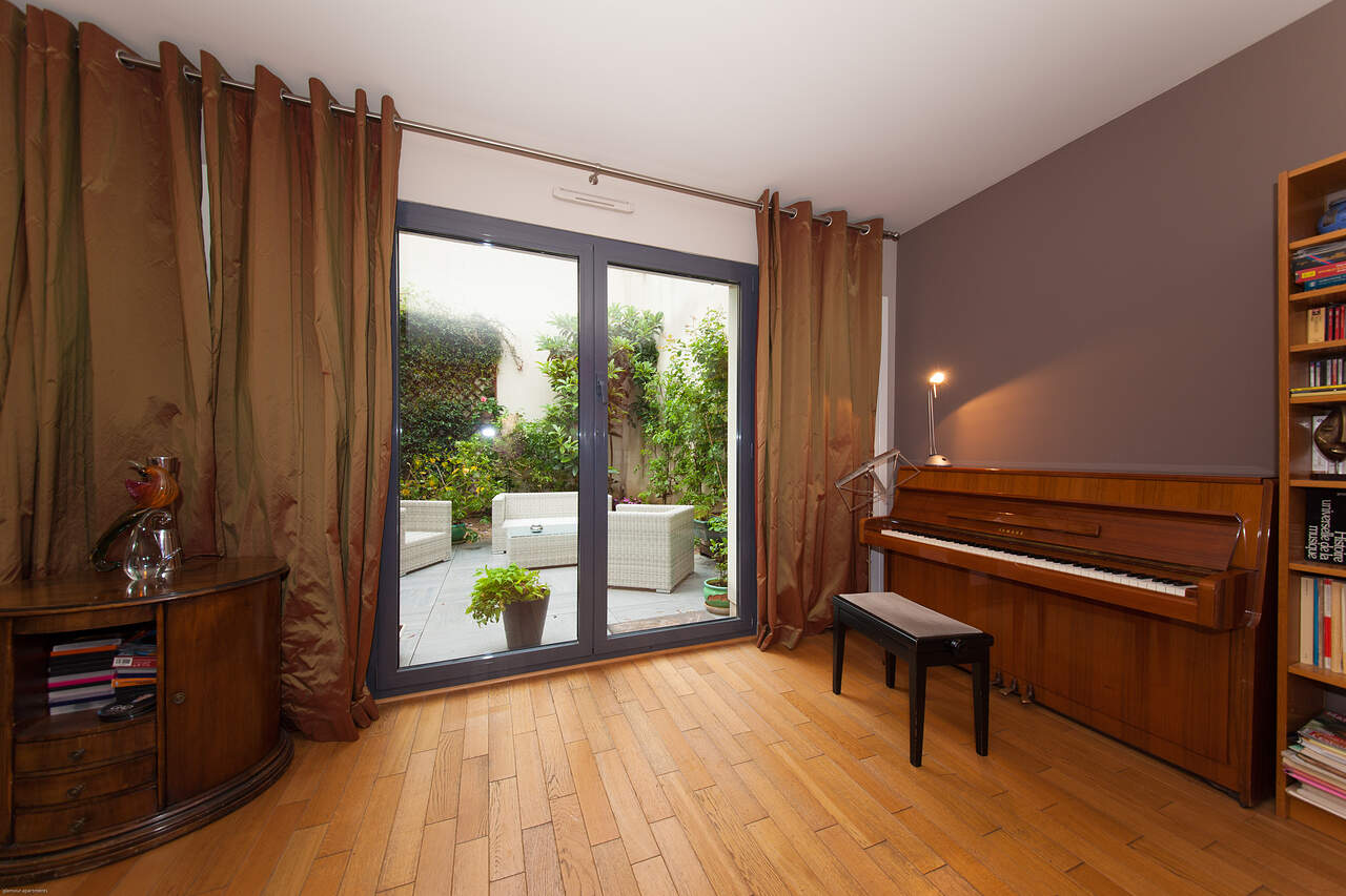 The living room