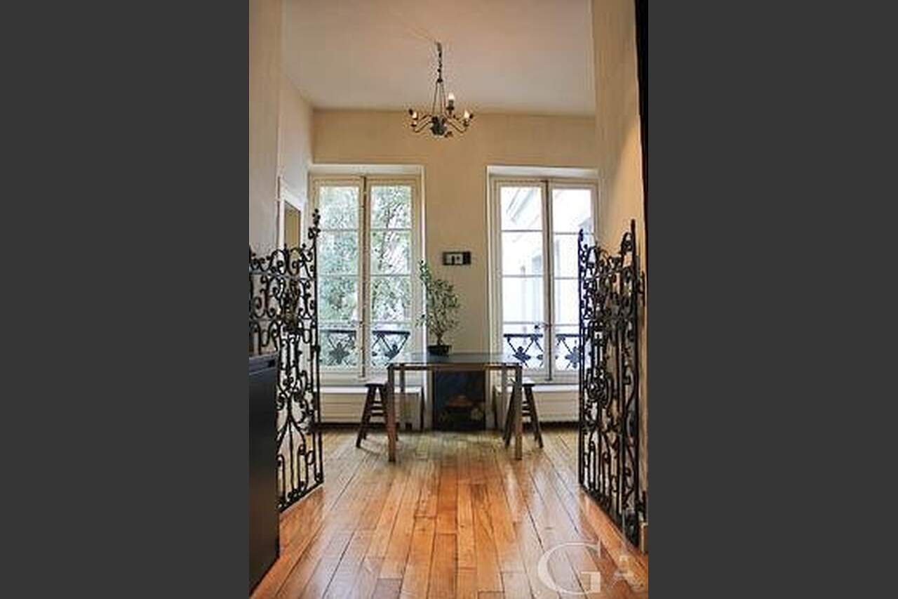 The dining room