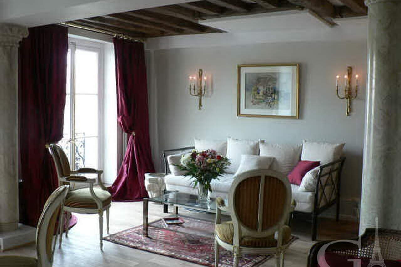 The living room