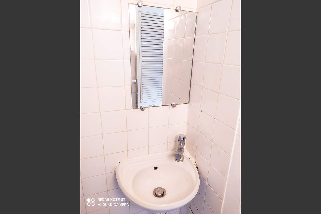 The bathroom
