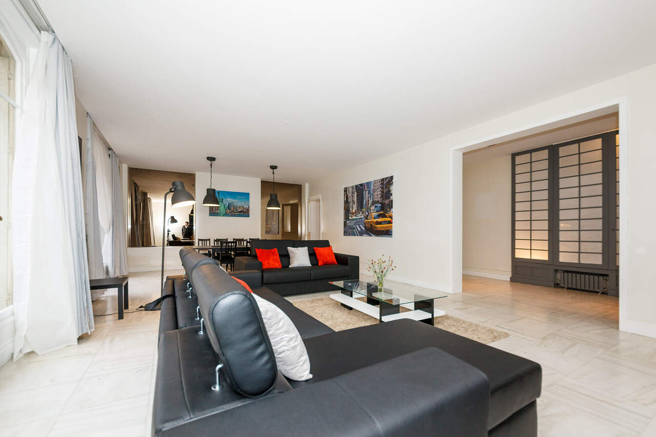 The living room
