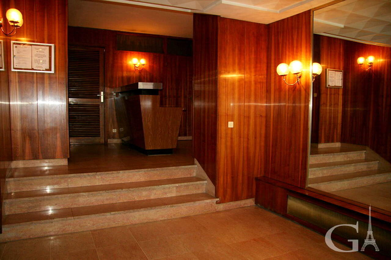 The entrance
