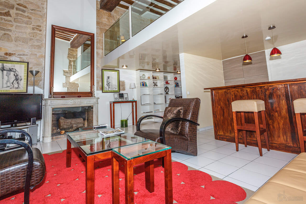 The living room