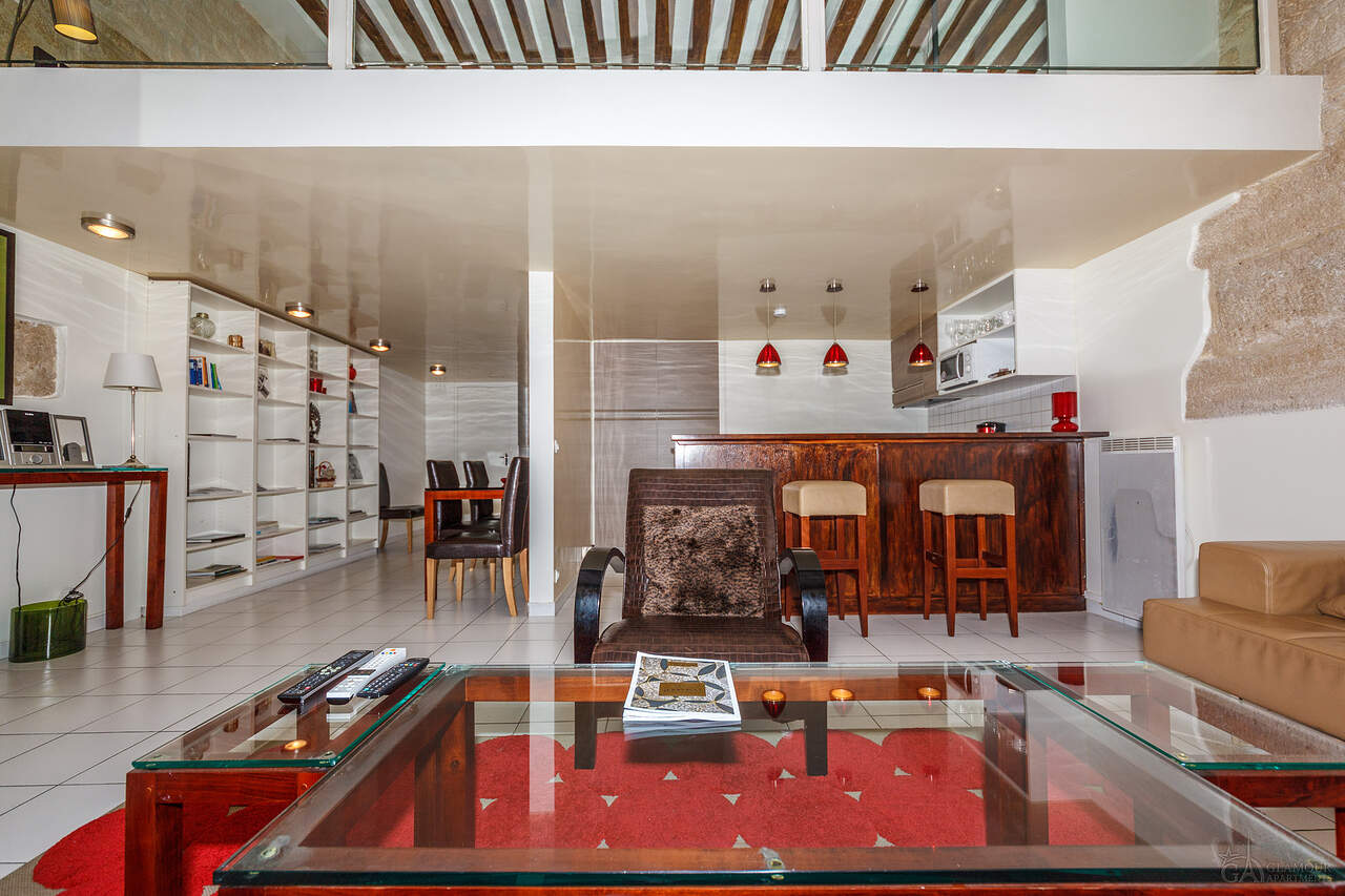 The living room
