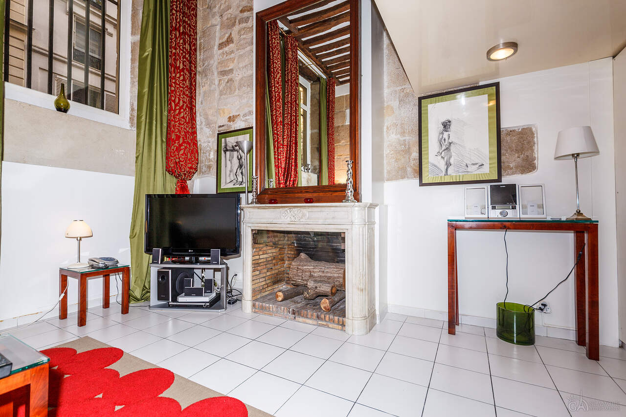 The living room