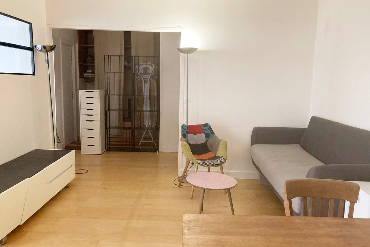 The living room