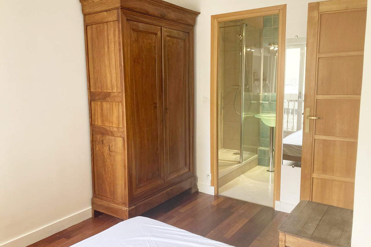 The bedroom